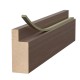 WHITE ADHESIVE DRAUGHT EXCLUDER 12x6 10m DRAUGHT EXCLUDERS - RUBBER SEALS